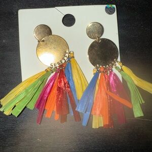 Colorful Tassel Earrings